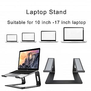 Подставка для ноутбука для стола, подставка для ноутбука для кровати для ноутбуков от 10 до 17,3 дюймов synthetic.ua - Фото 1
