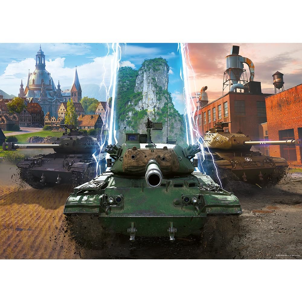 Пазл Trefl World of Tanks Time to act! 500 елементів для дорослих та дітей від 10 років, фото №2