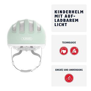 Шолом Дитячий ABUS Smiley 3.0 ACE LED з Підсвічуванням synthetic.ua - Фото 1