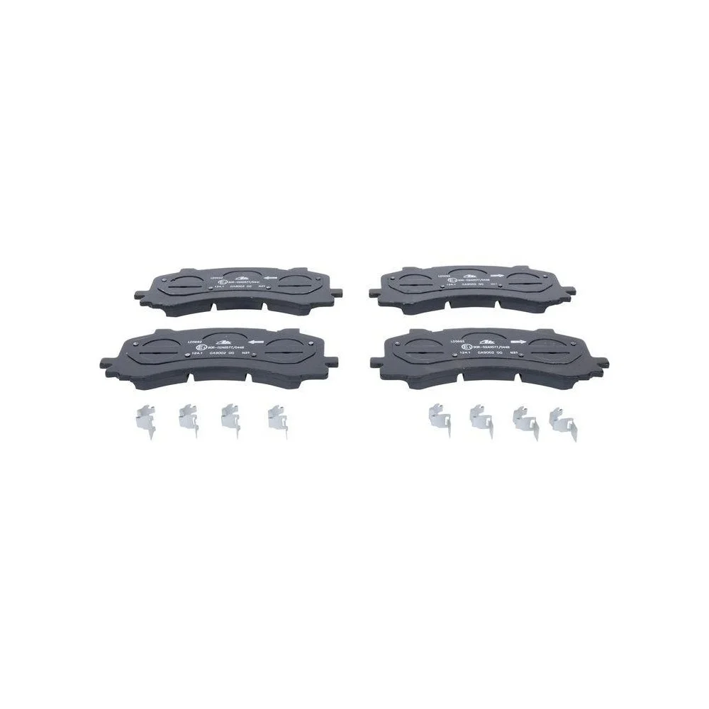 Комплект гальмівних колодок, дискове гальмо ATE 13.0460-5692.2 для VAG передня вісь, фото №1 Комплект гальмівних колодок, дискове гальмо ATE 13.0460-5692.2 для VAG передня вісь, фото №1