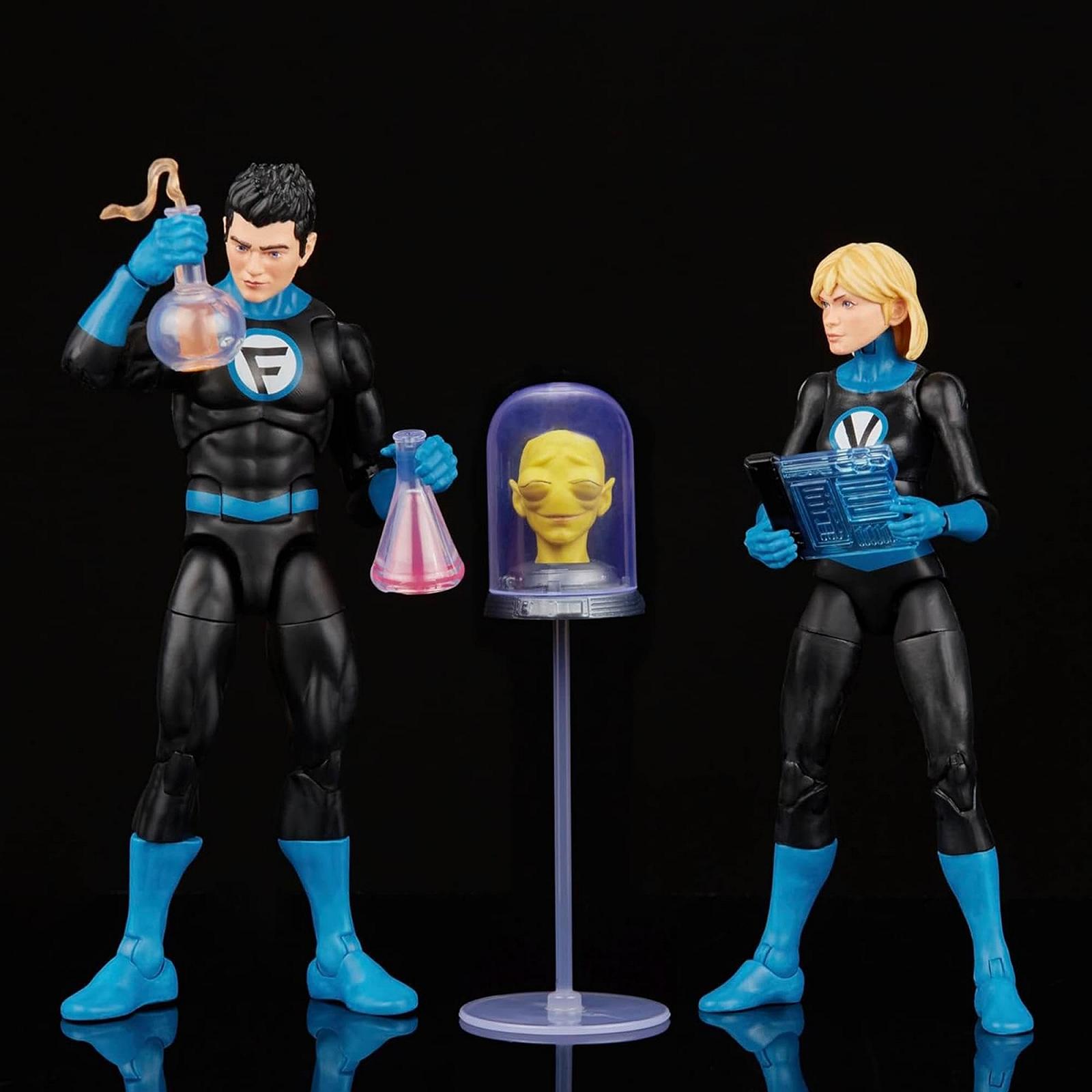 Фігурки Hasbro Marvel Legends Series Fantastic Four Франклін Річардс і Валерія Річардс, фото №4