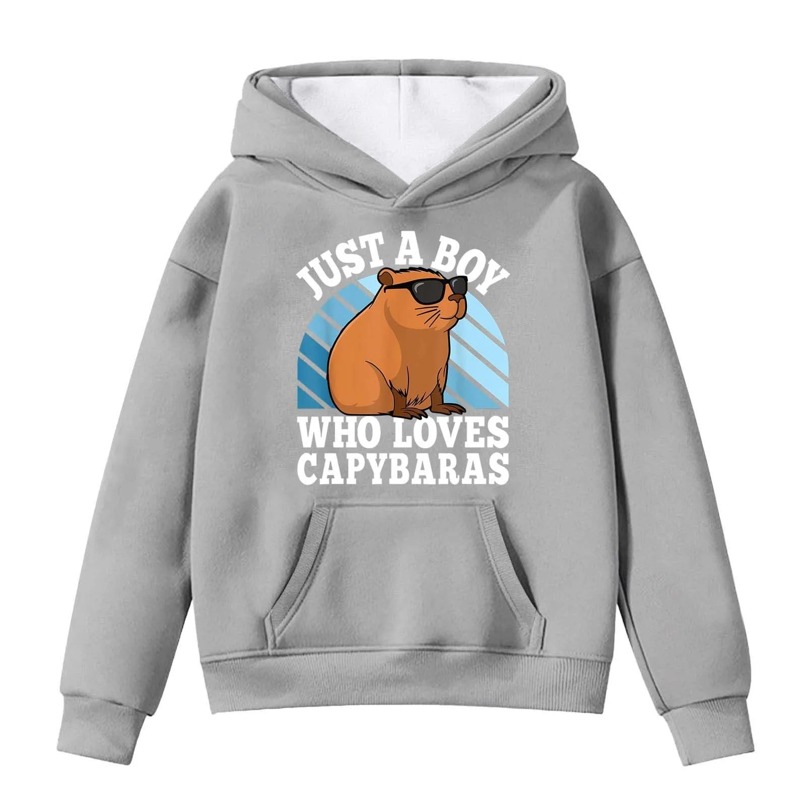 Пуловер для девочки-подростка - Толстовки и свитшоты для девочек Удобный С принтом Длинный рукав С капюшоном Для детей С карманом Идеально подходит для осенне-зимней моды, фото №1