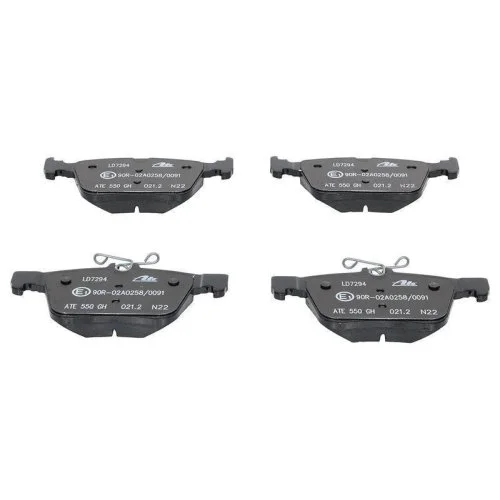 Комплект гальмівних колодок, дискове гальмо ATE Ceramic 13.0470-7294.2 для SEAT SKODA VAG, фото №2 Комплект гальмівних колодок, дискове гальмо ATE Ceramic 13.0470-7294.2 для SEAT SKODA VAG, фото №2