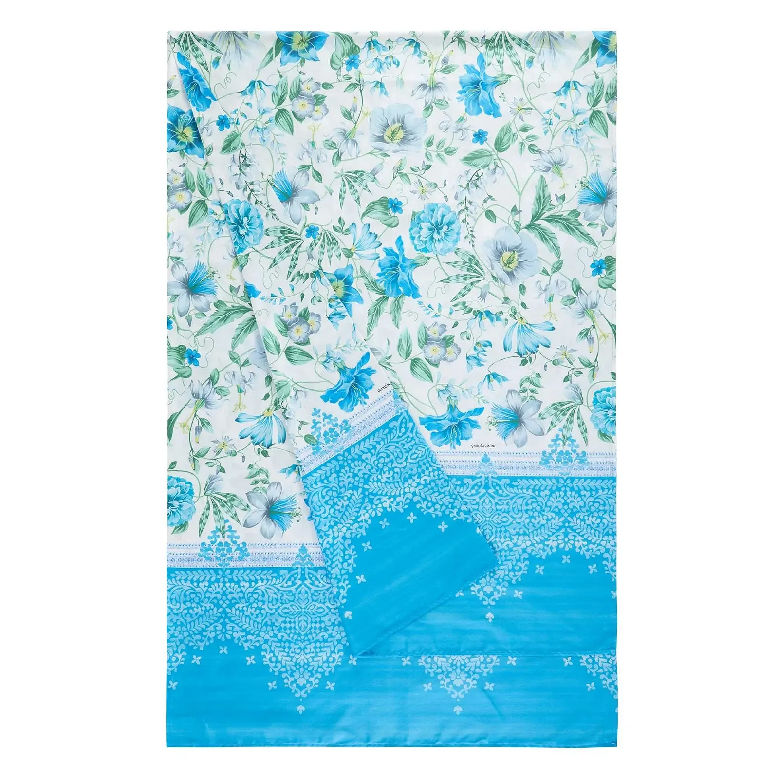 Покривало Bassetti Granfoulard Багатоцільове (180 x 270 см, Casablanca Light Blue C1), фото №2