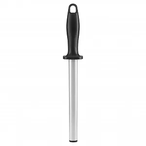 Мусат Haofy 8 дюймів сталевий чорний/сріблястий - Фото 1