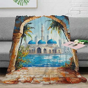 Покривало Stahl Microfaser Wohndecke Tagesdecke Fleece Скандинавська synthetic.ua - Фото 1