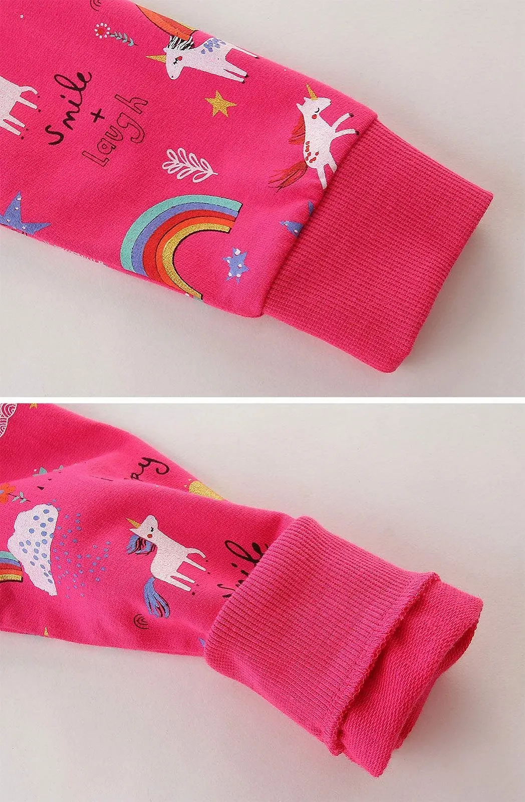 Детская Толстовка для Девочек Милый Мультяшный Пуловер Хлопковый Топ с Длинными Рукавами Размер 1-12 Лет, фото №6