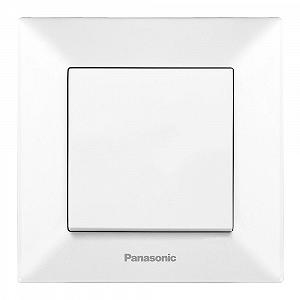 Выключатель Panasonic Arkedia Slim одноклавишный белый