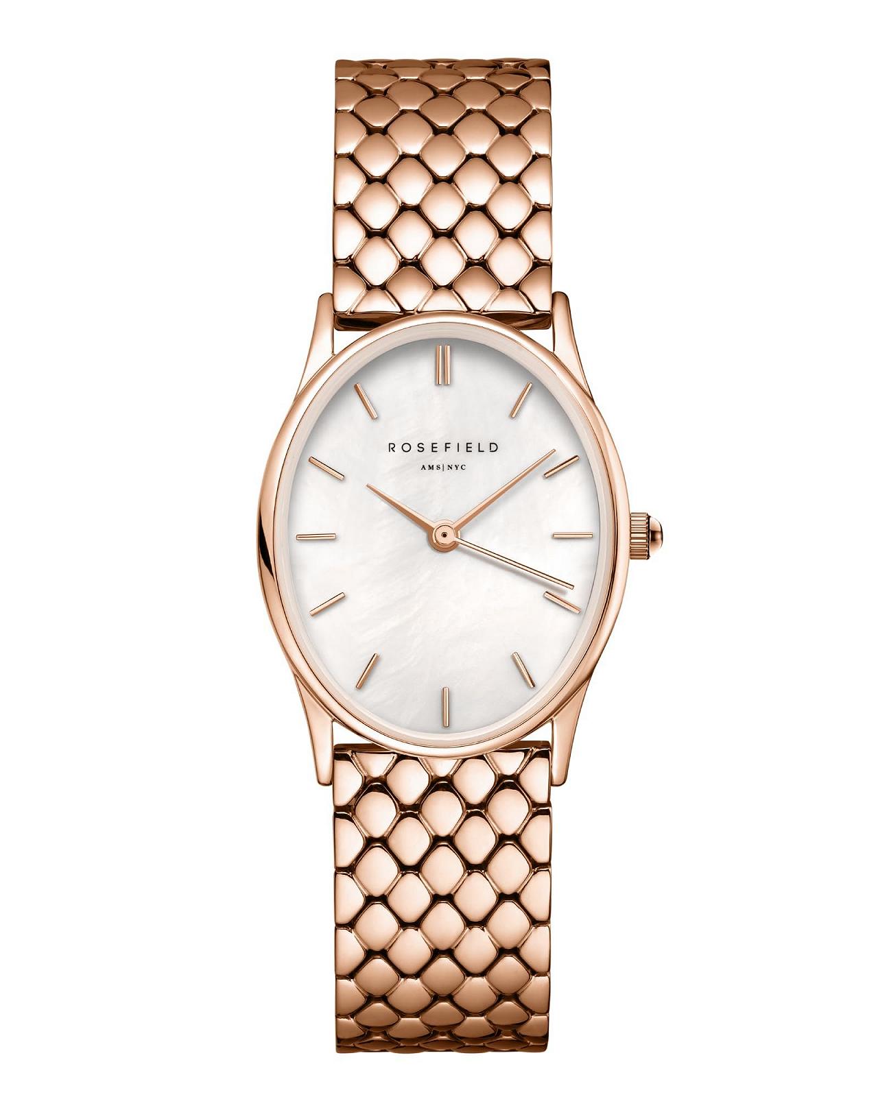 Часы женские Oval White MOP Steel Rose Gold с перламутрово-белым циферблатом, корпус 24 x 29 мм, розовое золото, фото №1 Часы женские Oval White MOP Steel Rose Gold с перламутрово-белым циферблатом, корпус 24 x 29 мм, розовое золото, фото №1