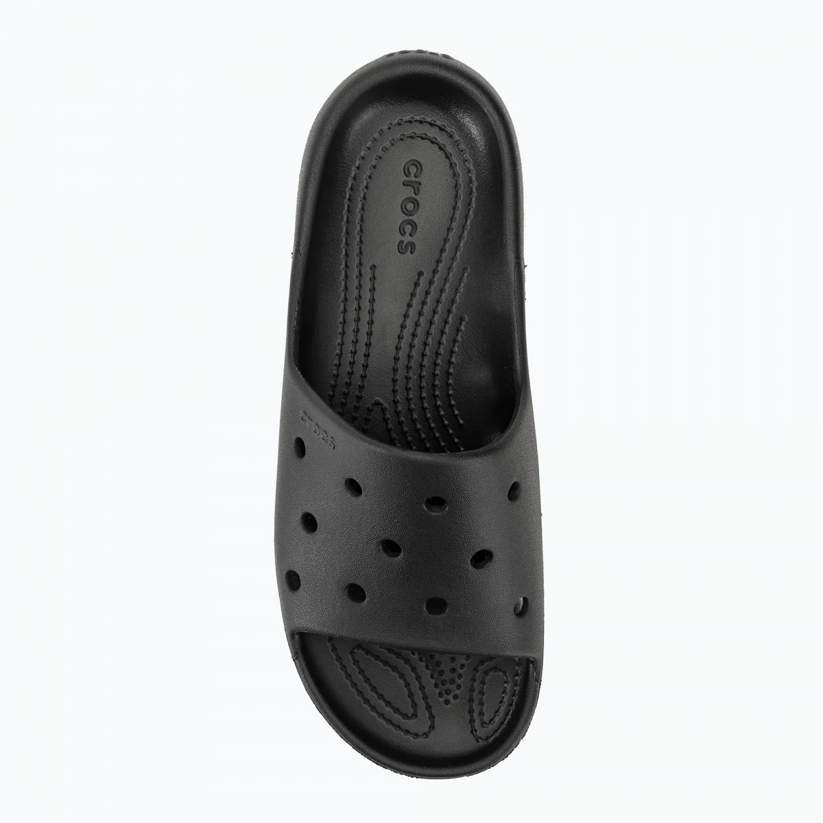 Шльопанці UNI Classic Slide v2 Whi 209401-001-Black CROCS M10/W12 Чорний 45.5, фото №4