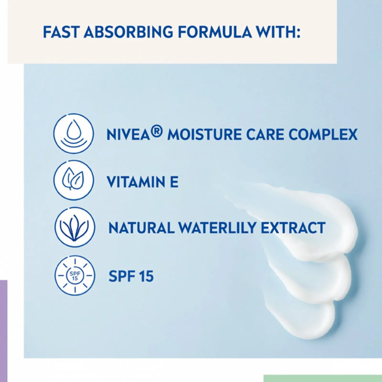 Легкий зволожуючий денний крем NIVEA Вітамін E SPF 15 50 мл, фото №3 Легкий зволожуючий денний крем NIVEA Вітамін E SPF 15 50 мл, фото №3