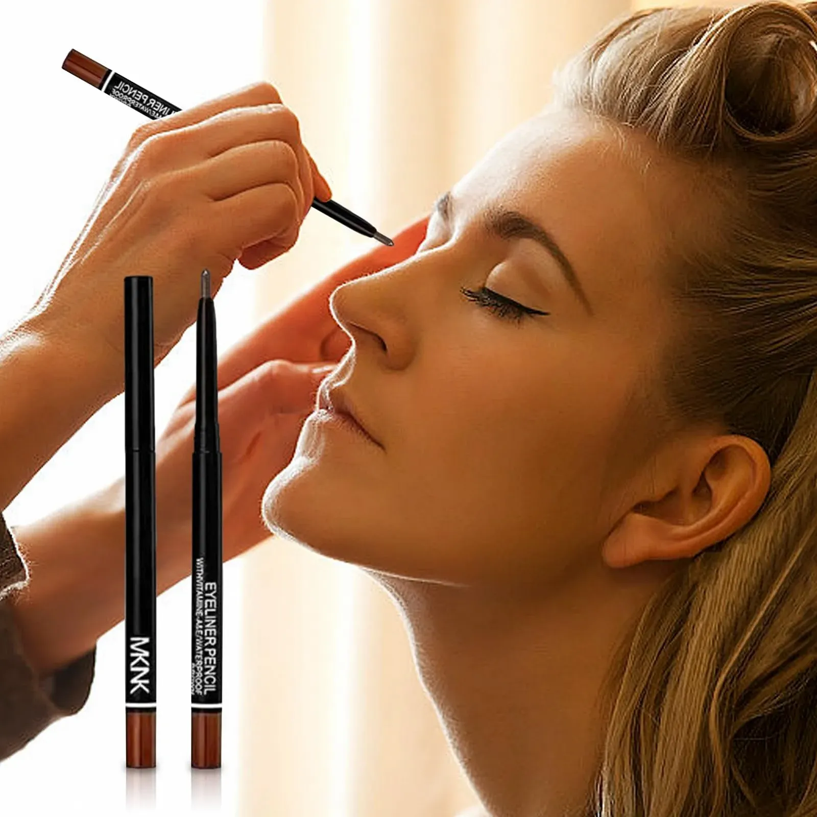 Водостійкий олівець для очей Klufo, фото №4