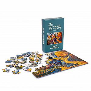 Пазл Joyful Countryside 88 деталей компактный и портативный - Фото 1