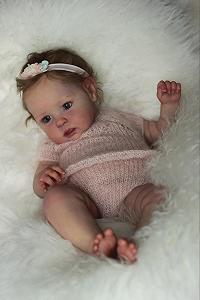 Силиконовая кукла Anano Reborn Baby Boy 20 дюймов, с весом, реалистичный вид, красные сыпи, (вкоренённые волосы) - Фото 1