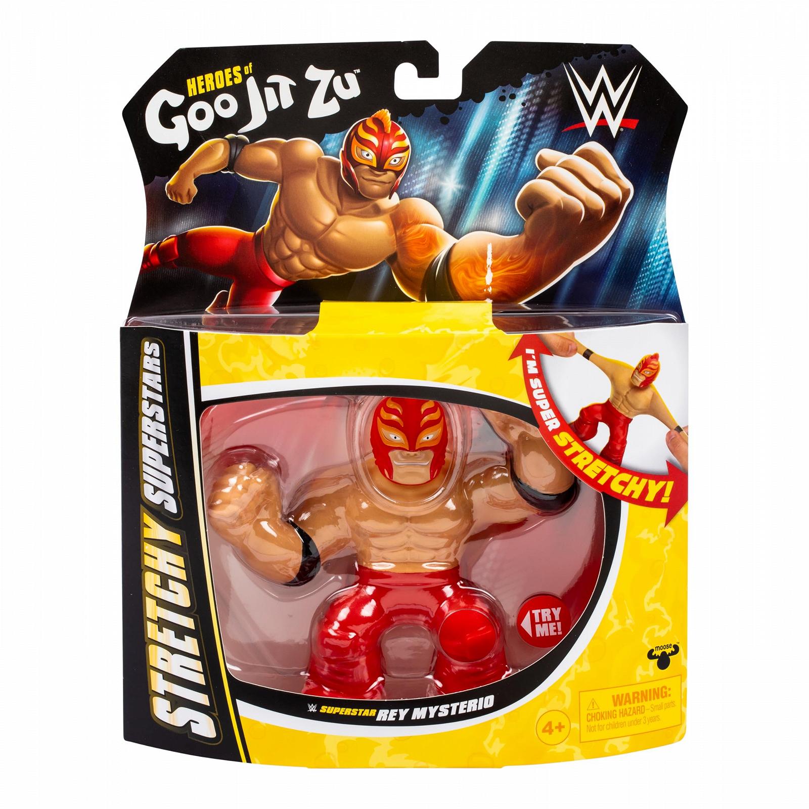 Фігурка Heroes of Goo Jit Zu WWE Rey Mysterio Еластичний, фото №2