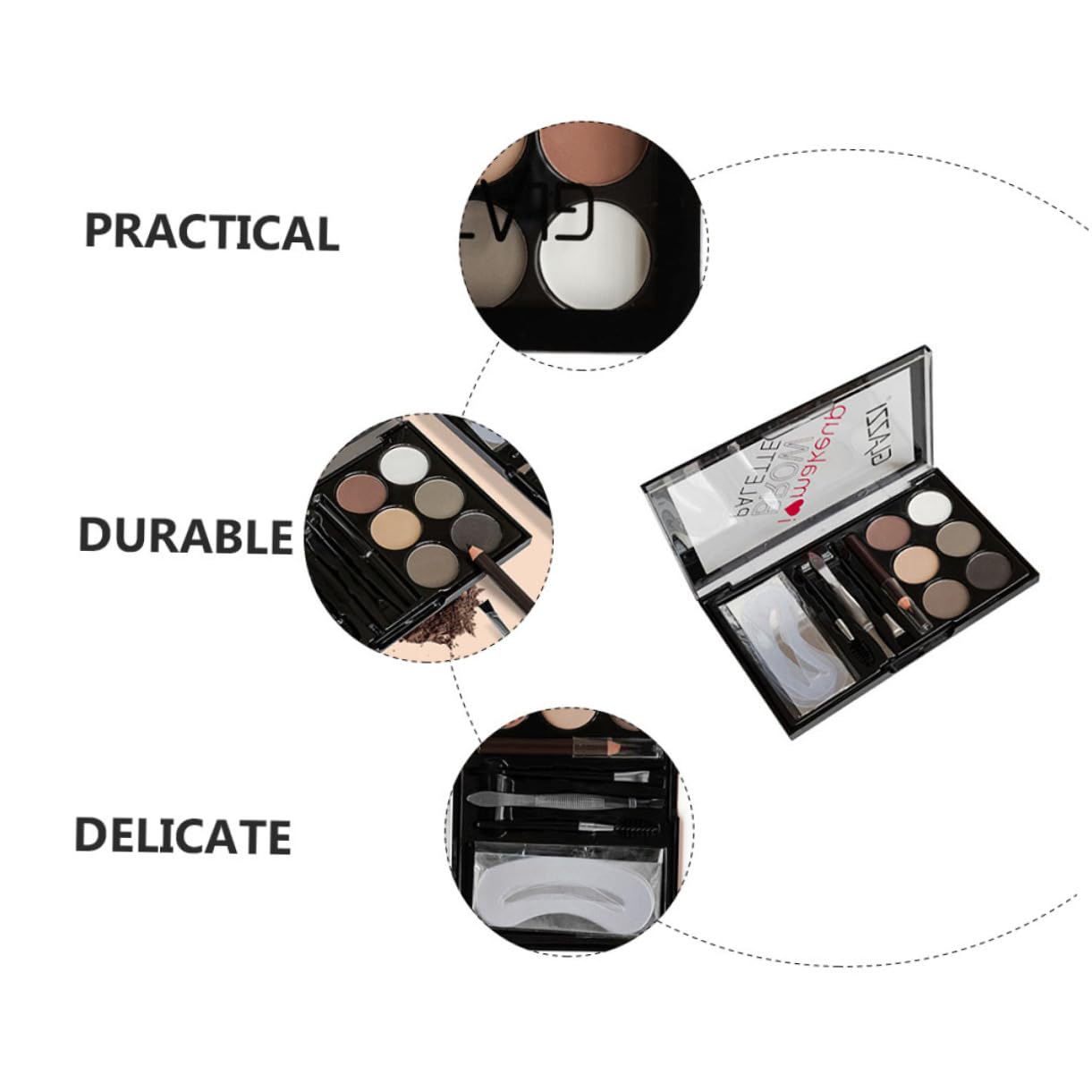 Набір BELLIFFY Пудра для брів, фото №5 Набір BELLIFFY Пудра для брів, фото №5