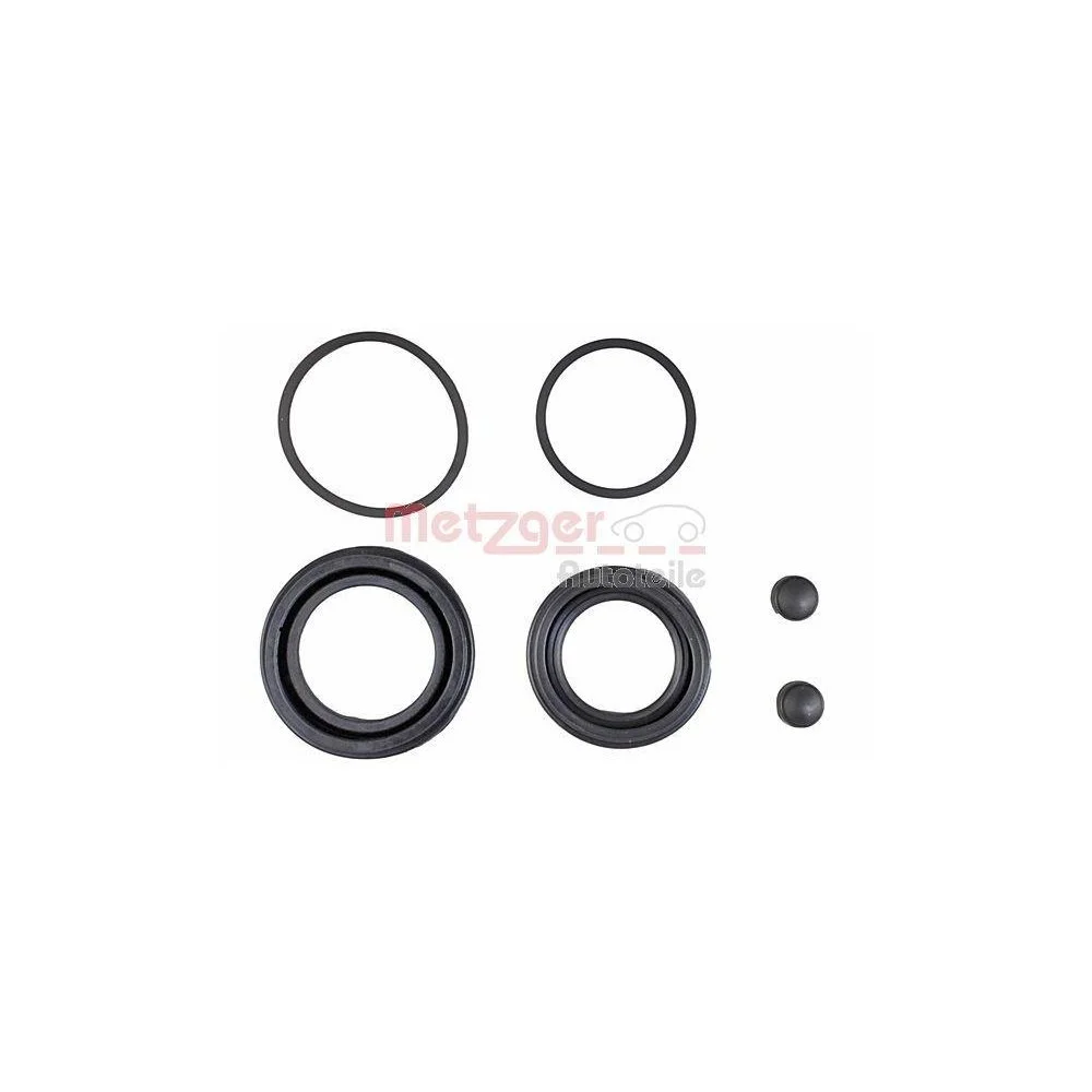 Ремкомплект, тормозной суппорт METZGER 114-0085 для переднего моста слева, фото №1