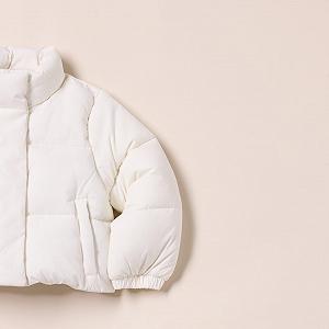 Куртка стьобана Amazon Essentials для дівчаток, коротка, на блискавці synthetic.ua - Фото 1