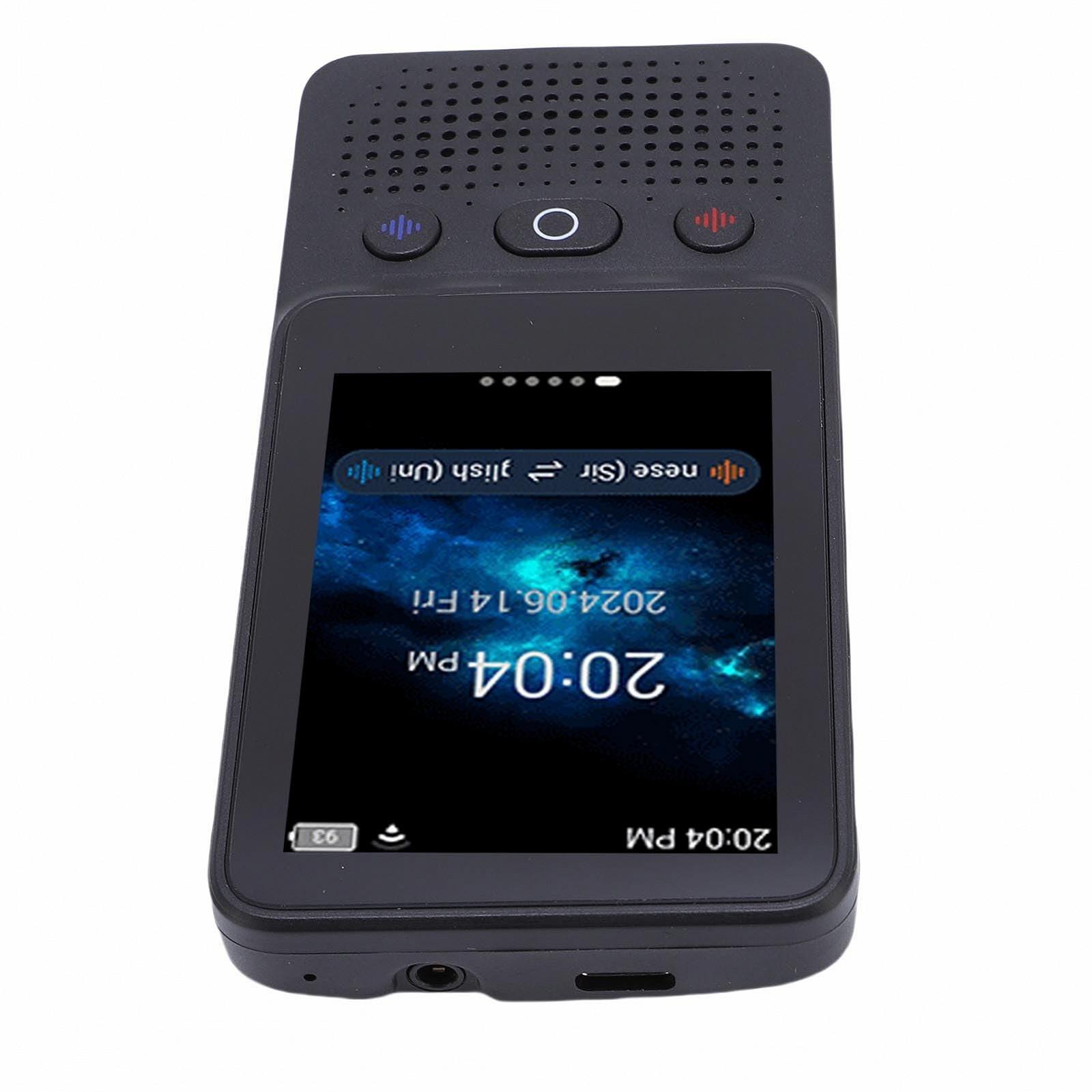 Перекладач Goshyda, портативний розумний голосовий  з 3.0-дюймовим сенсорним екраном для навчання, фото №3