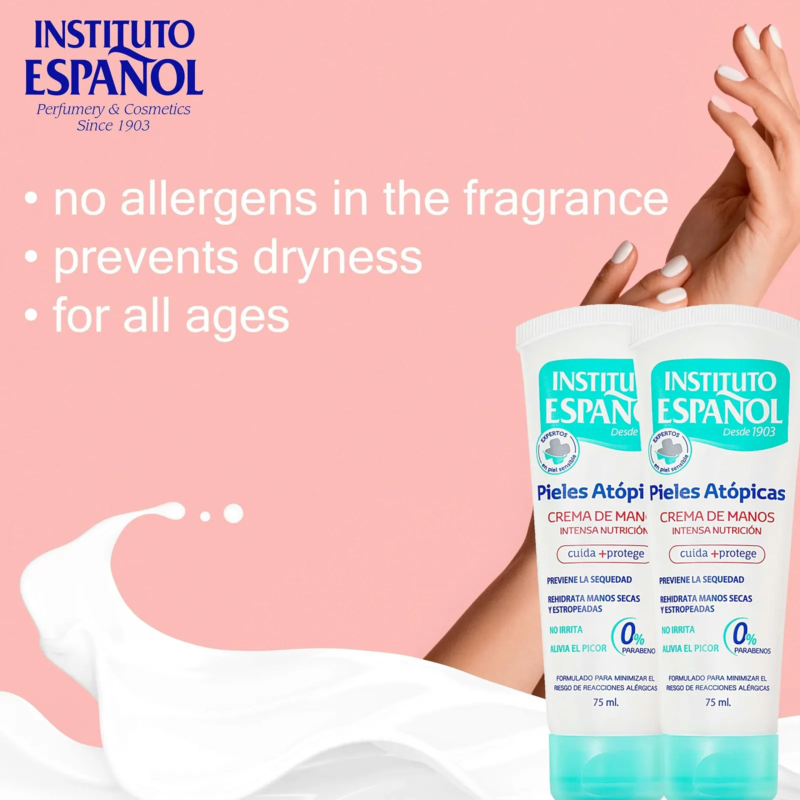 Крем для ног Instituto Español Atopical Для атопической кожи Набор 2х100 мл, фото №3