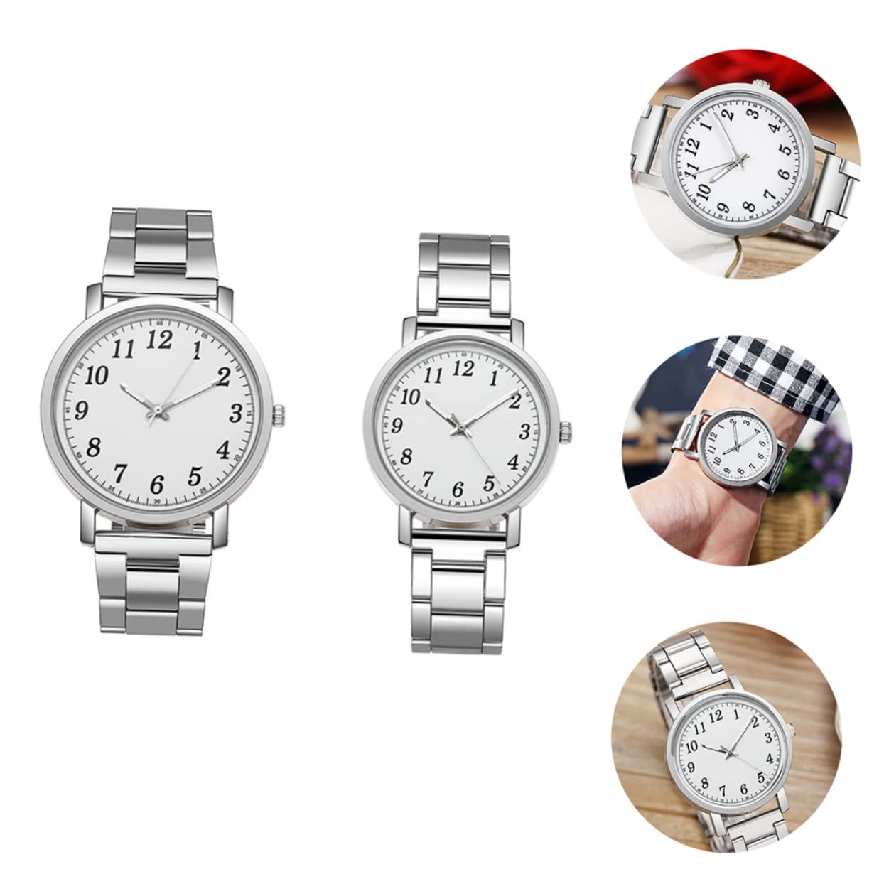 Годинник Beaupretty Сріблястий (2 шт.), фото №4