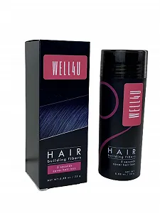 Филер для волос WELL4U Рассеянные волосы, Редеющие волосы, Для утолщения волос, 10 цветов, 25 г (Серый, 25 г) - Фото 1