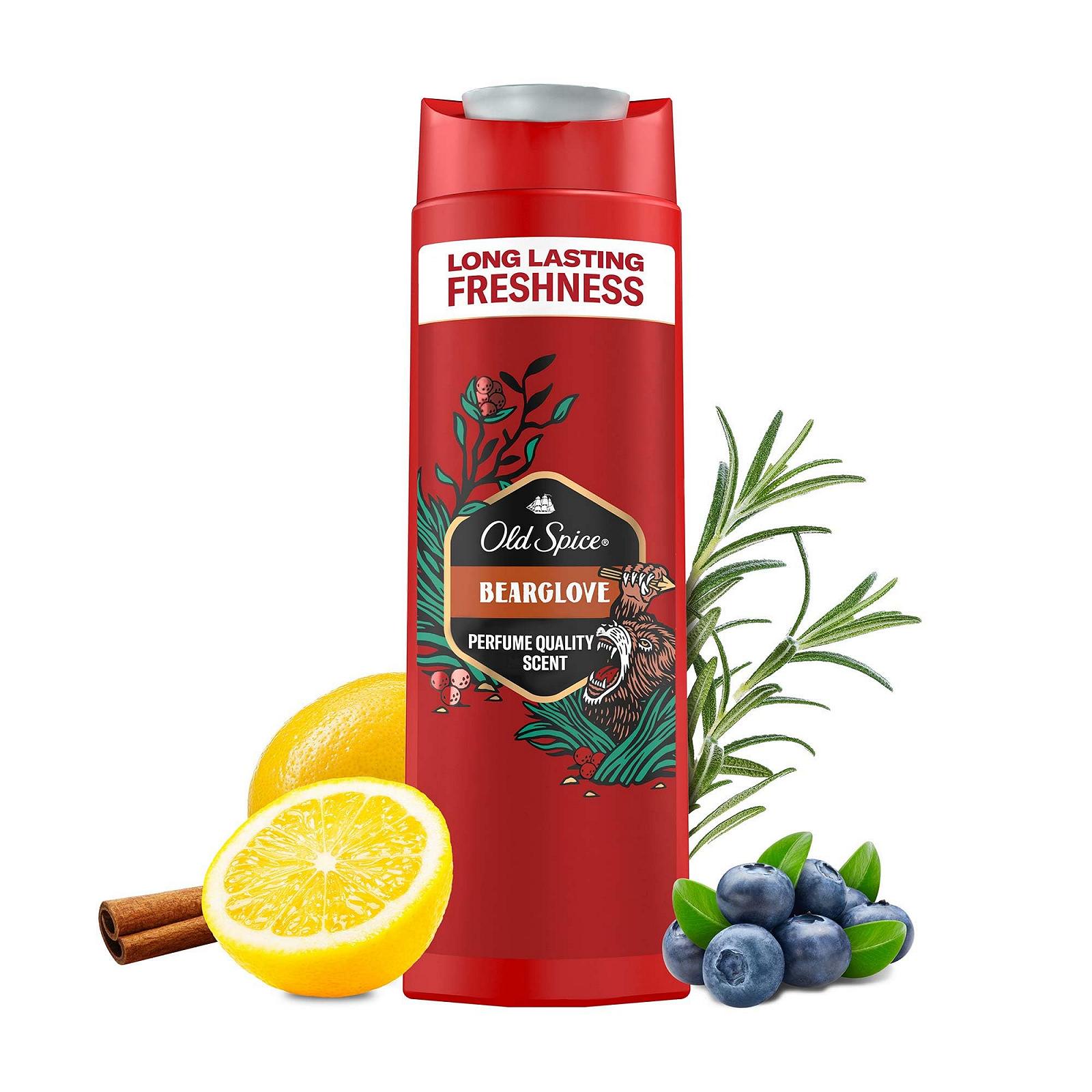 Гель для душу та шампунь Old Spice Bearglove 6 шт (6x400 мл), фото №3