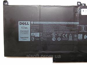 Аккумуляторы для ноутбуков DELL Latitude 7280 F3YGT, 7500mAh (60Wh), 4cell, 7.6V, Li-ion, черная, ОРИГИНАЛЬНАЯ A47413 synthetic.ua - Фото 1