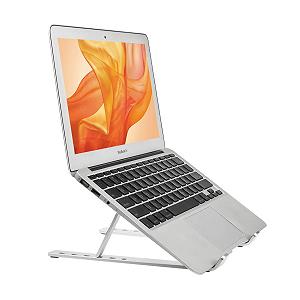 Подставка для ноутбука Desire2 Portable | Складная подставка для ноутбука и планшета | Подставка для офисного и игрового ноутбука с силиконовыми ручками и защитными накладками от царапин - Фото 1