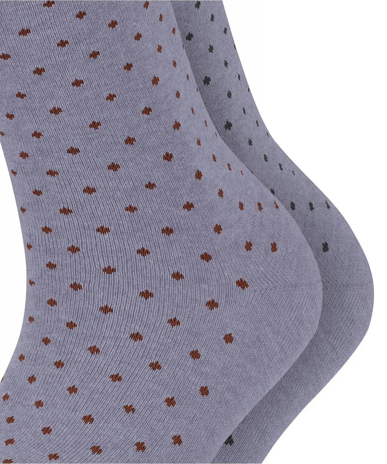 Носки ESPRIT Fine Dot 2-Pack Женские носки из органического хлопка с усилением, в горошек, 2 пары, фото №4