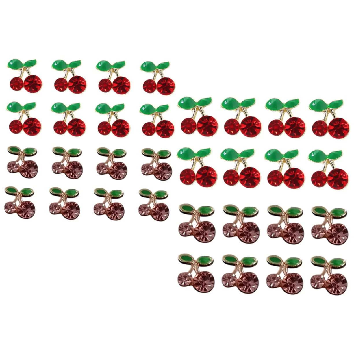 Украшения для ногтей Вишня FRCOLOR Набор 32 шт x 4, фото №3