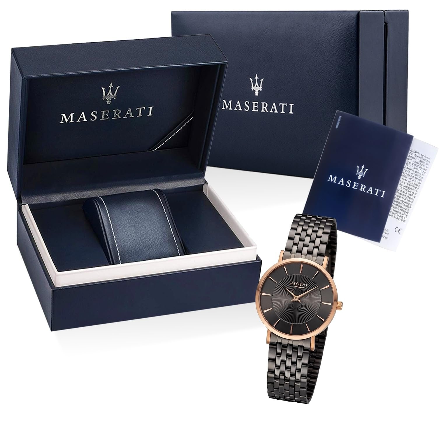 Женские часы REGENT Сталь IPR Розовое золото 3 Bar 32 мм Раскладная застежка, черный, Браслет, фото №4 Женские часы REGENT Сталь IPR Розовое золото 3 Bar 32 мм Раскладная застежка, черный, Браслет, фото №4