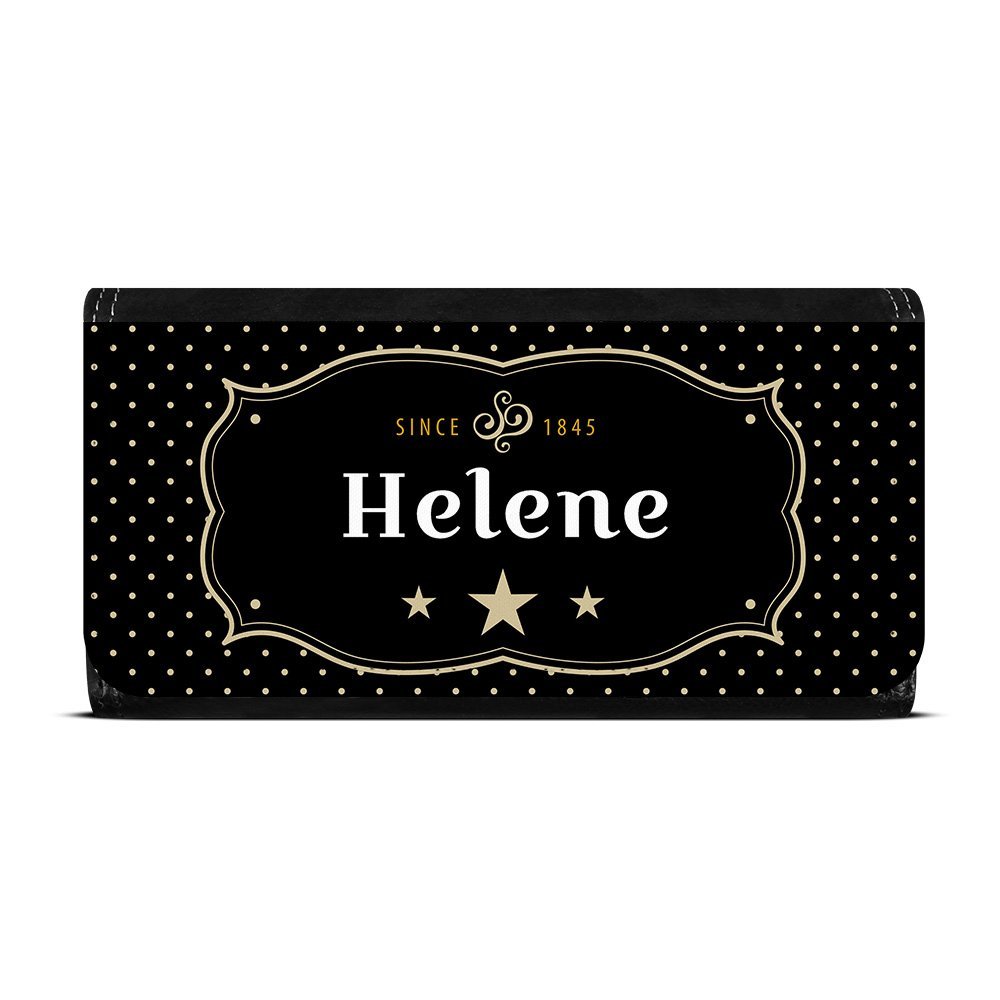 Кошелек Helene Retro Crest Design Черный Retro, фото №2
