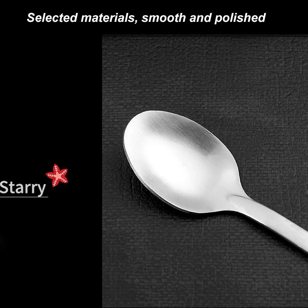 Набор из 8 кофейных ложек Christmas Spoon Set, ложки для десерта, рождественские ложки из нержавеющей стали, чайные ложки, ложки для сахара, ложки для мороженого, ложки для смешивания, кухонная утварь, фото №4