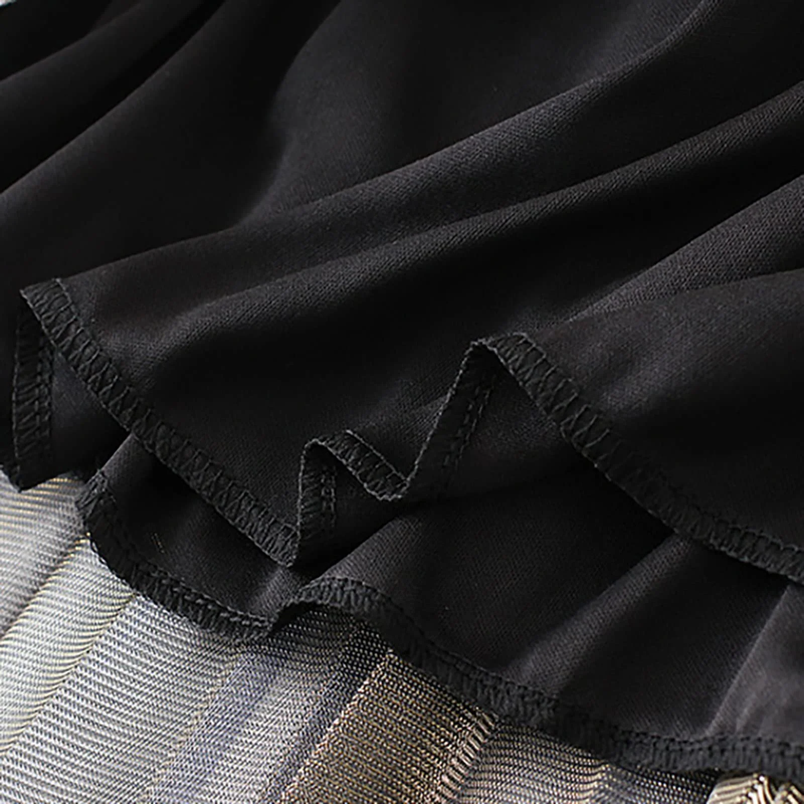 Жіноча спідниця-сітка Плісирована, фото №7