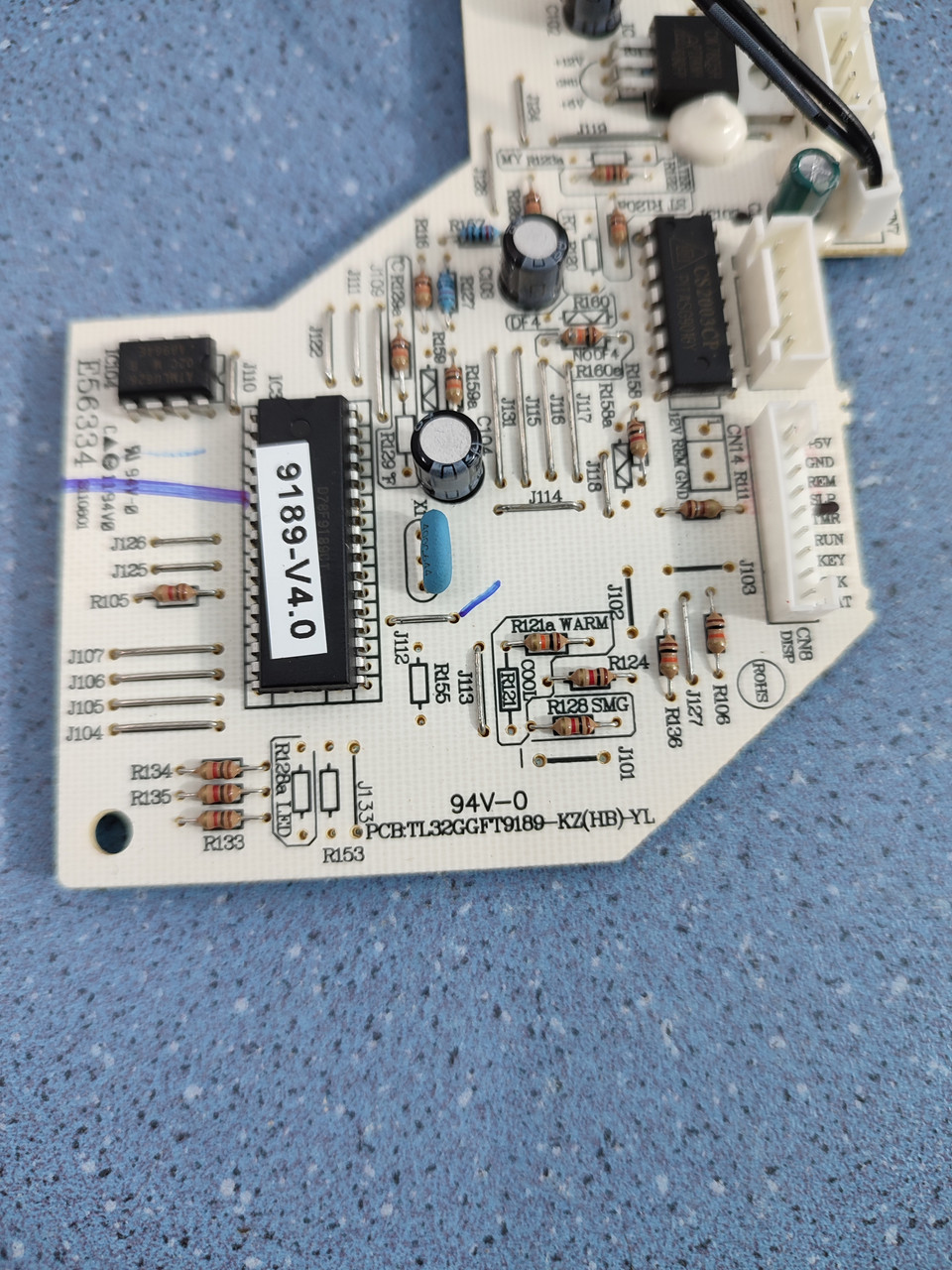 Плата управления для кондиционера Delfa ACR1217 PCB.TL.32GGFT9189-KZ(HB)-YL, фото №3