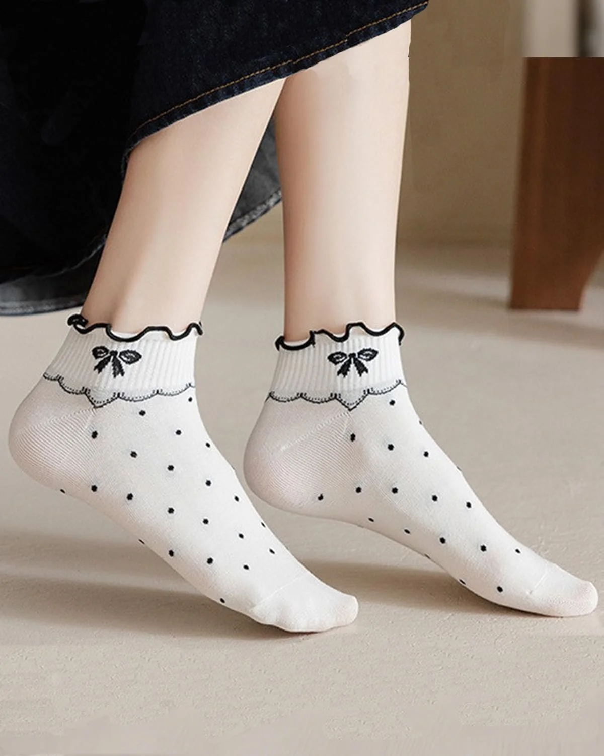 Шкарпетки Жіночі Візерунок - 6 Пар, фото №3 Шкарпетки Жіночі Візерунок - 6 Пар, фото №3