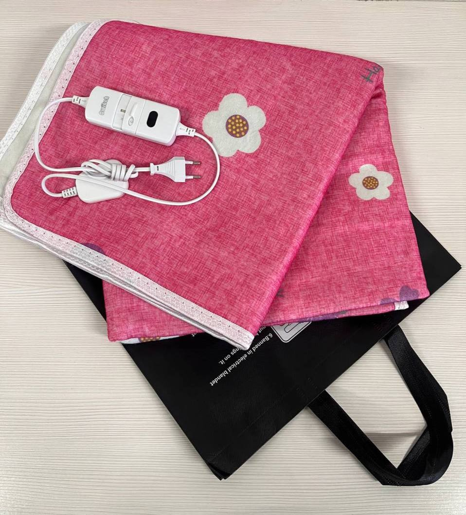 Электрическая простынь одеяло Electric Blanket 5734 150х120см, фото №3 Электрическая простынь одеяло Electric Blanket 5734 150х120см, фото №3