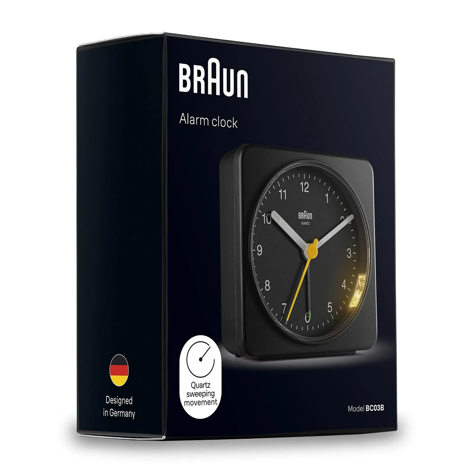 Будильник Аналоговий Braun Classic BC03B з Функцією Відкладення Сигналу та Підсвічуванням, фото №8