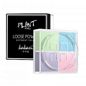 Пудра для лица Soelegant Matte корректирующая цвета, контролирующая жирный блеск, рассыпчатая. В комплекте с пуховкой - Фото 1