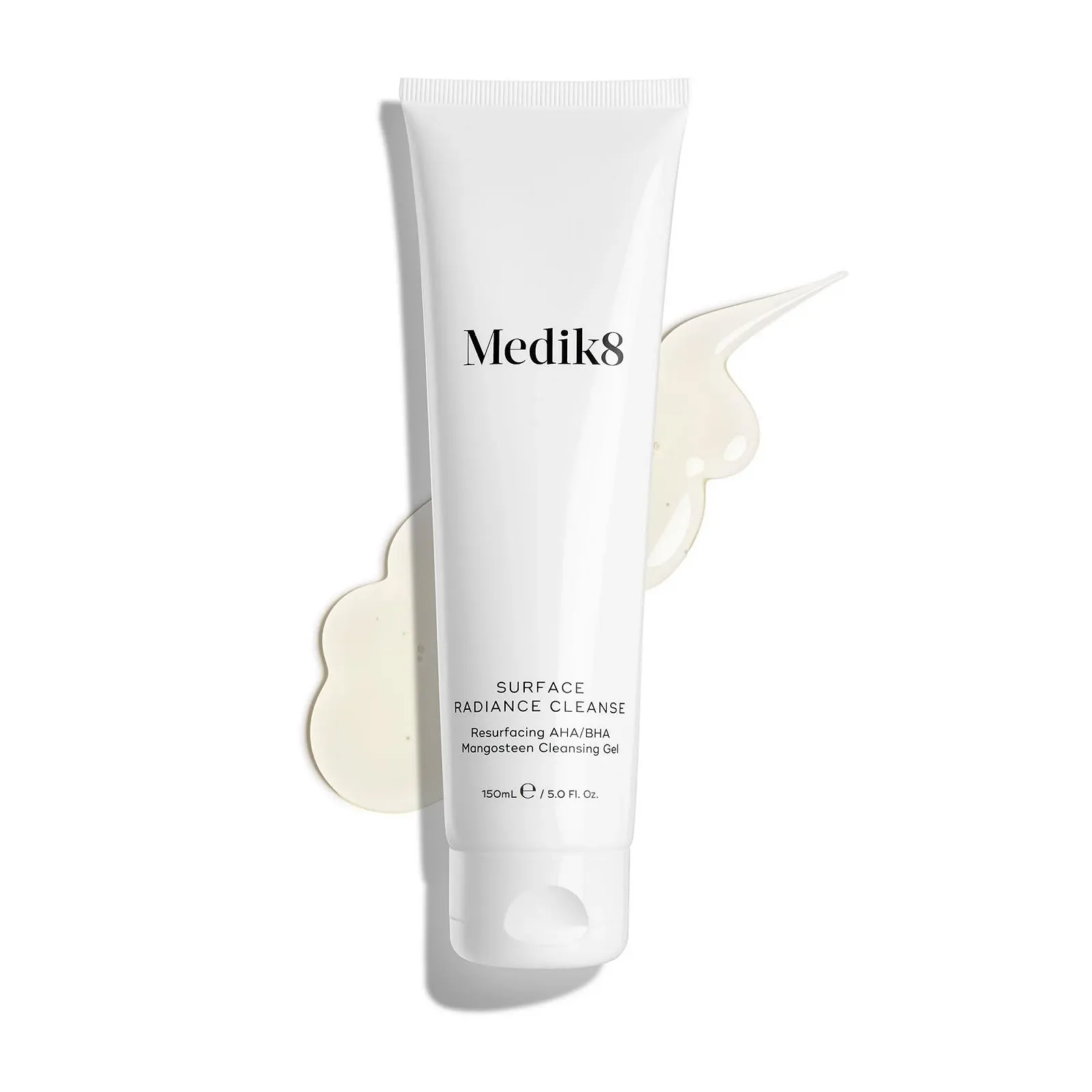Гель для вмивання Medik8 Surface Radiance Cleanse AHA/BHA з мангостином з саліциловою кислотою для всіх типів шкіри 150 мл, фото №1