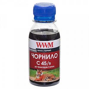 Чернила WWM Canon CLI451B 100г Black Water-soluble C45/B-2 - Фото 1