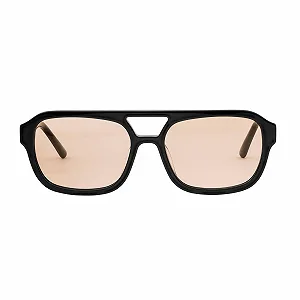 Сонцезахисні окуляри Purelei Summer Haze Подвійний місток Чорний/Коричневий synthetic.ua - Фото 1