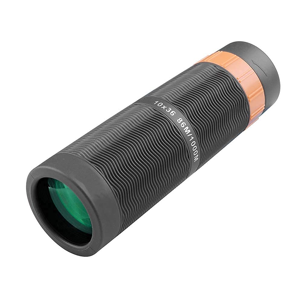 Монокуляр Monocular 10x36 Портативний Високопродуктивний Monocular Компактний з Порсматичним елементом Bak4 FMC об'єктив Monocular для Спостереження за птахами, фото №1