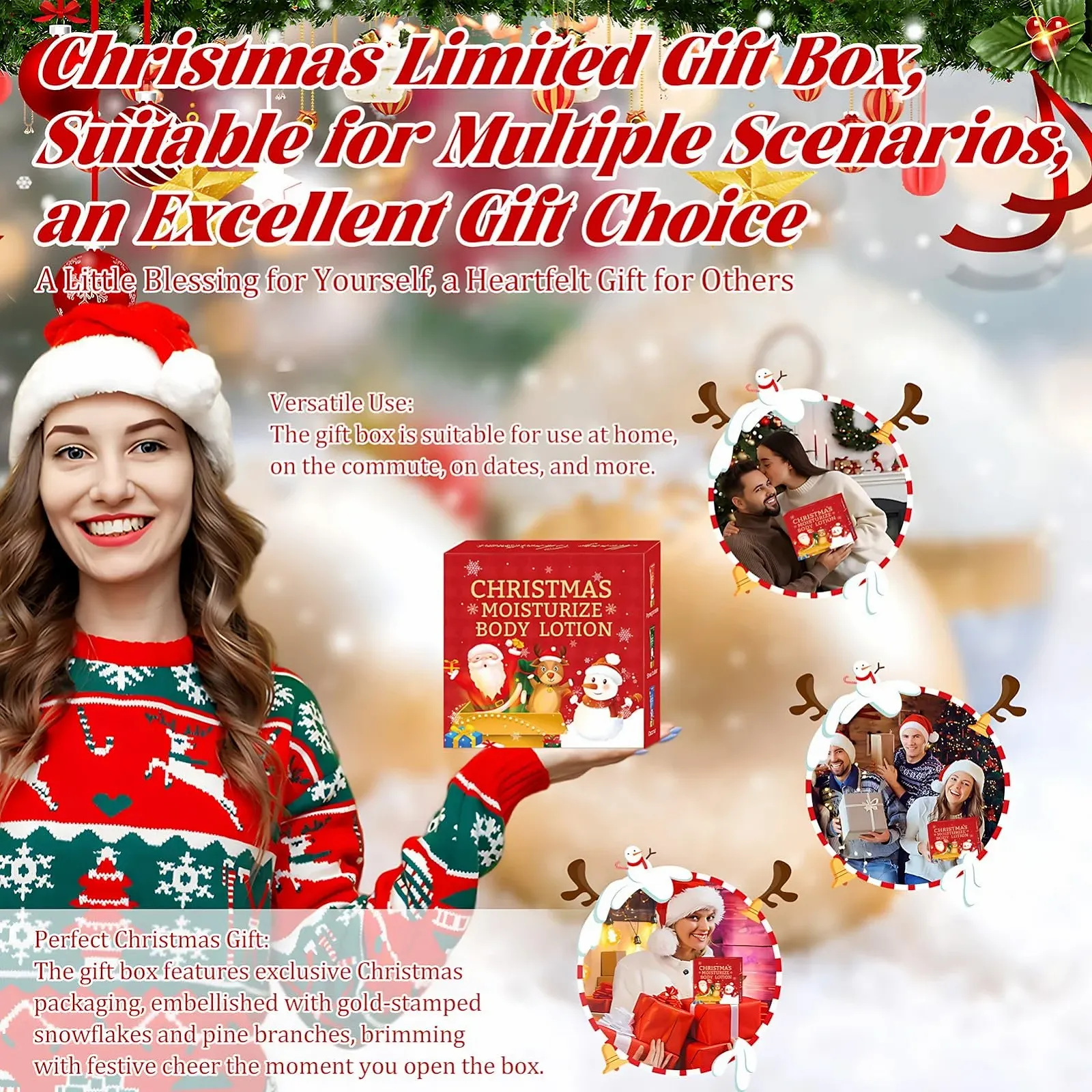 Лосьйон для тіла Жіночий Набір з 3 штук Гранат, Ши, Кокос, фото №5