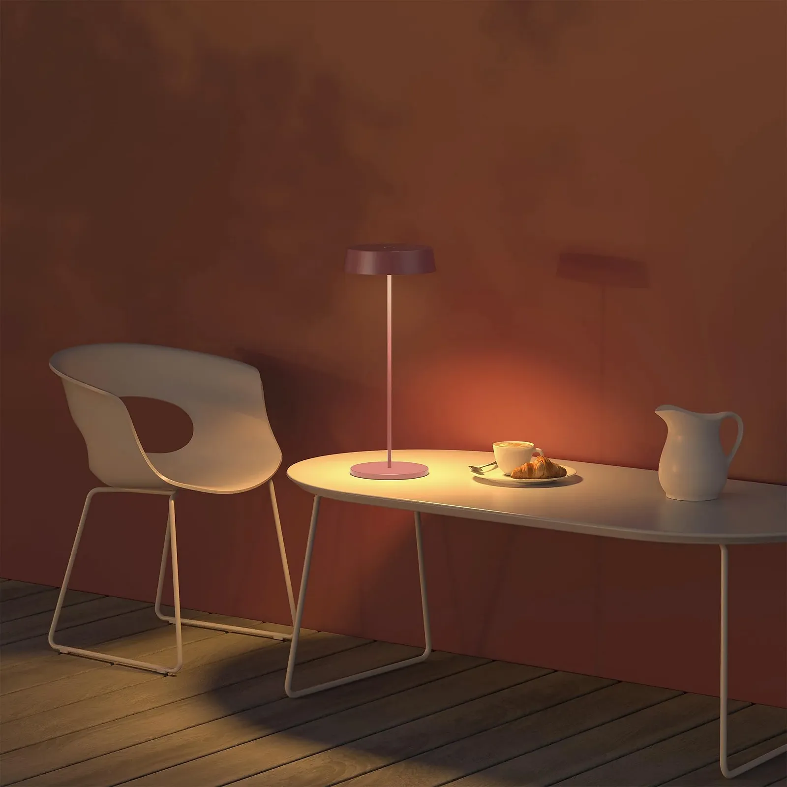 Настільна лампа Palmina 901 LED Регульована яскравість 4400 mAh Бездротова IP54, фото №6