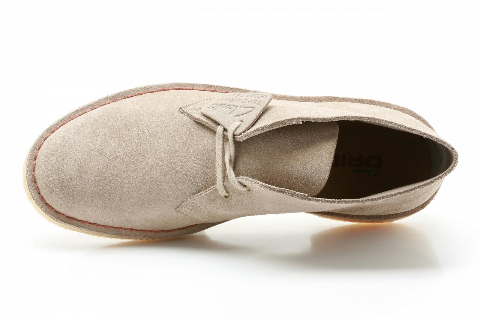 Ботинки Clarks Originals Desert серый (Wolf Suede), фото №6