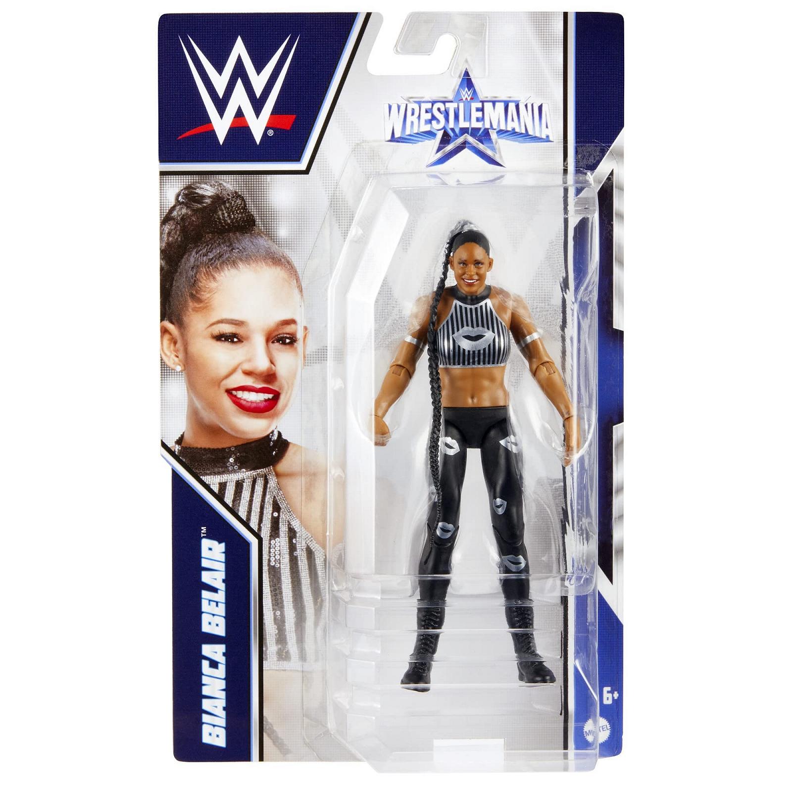 Фігурка WWE WrestleMania Bianca Belair, рухома, 15 см, колекційна, фото №5