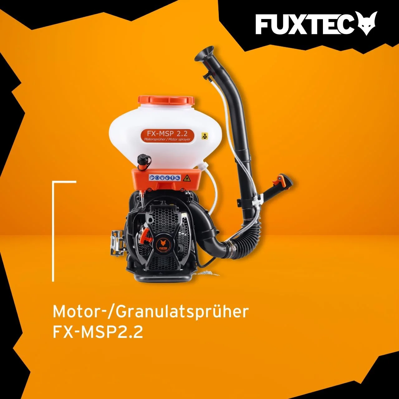 Бензиновый садовый опрыскиватель FUXTEC 26 л Ранцевый для удобрений и соли, фото №2