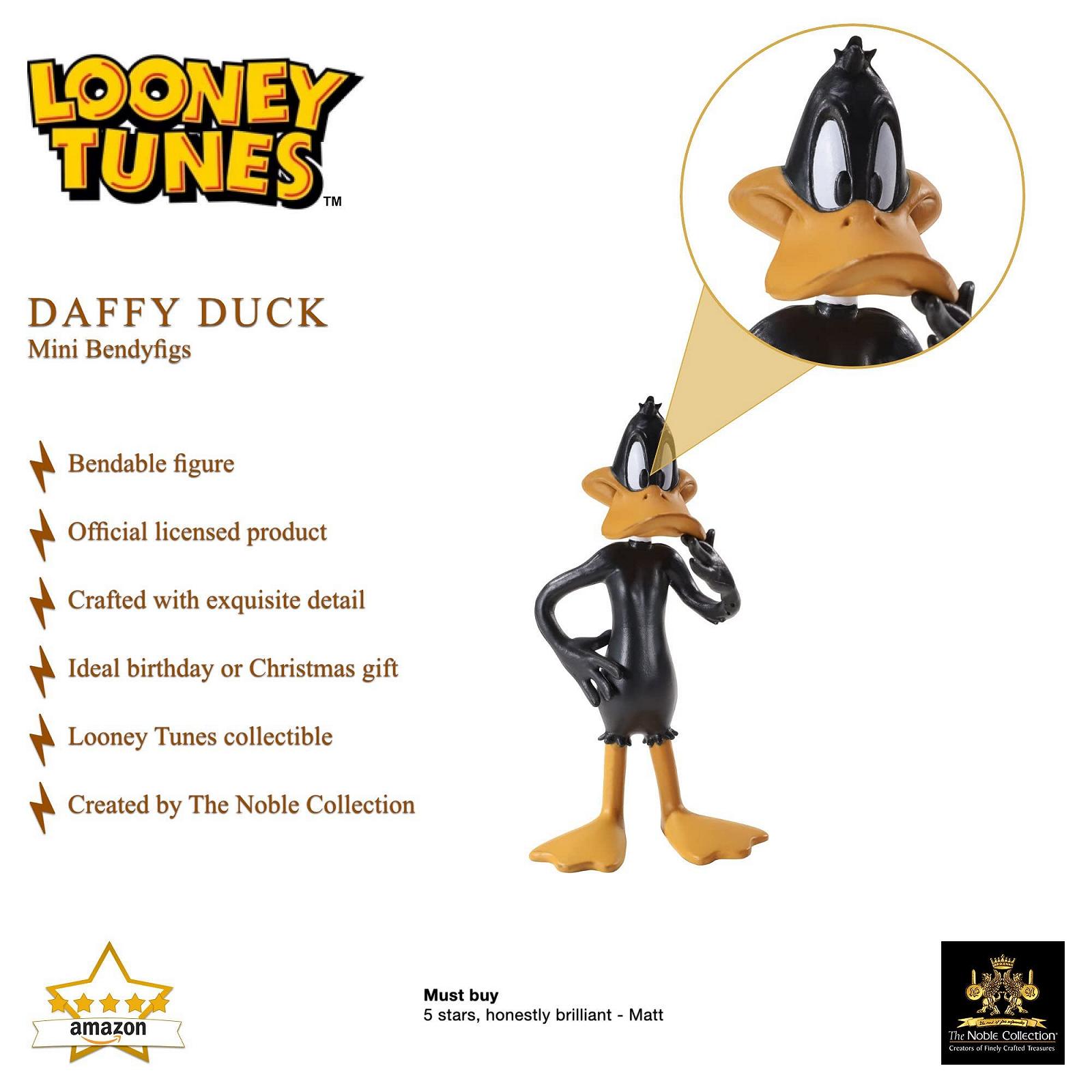 Фігурка Bendyfig The Noble Collection Daffy Duck Mini, фото №3